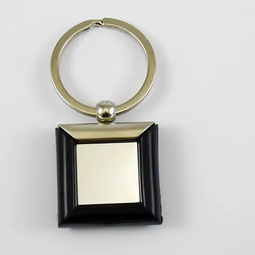Square Metal Sublimation Keychain - simple